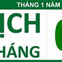 Tháng 1 Dương Lịch 2024 Có Bao Nhiêu Ngày